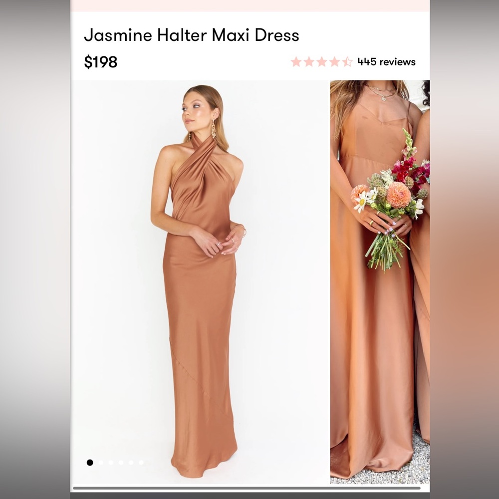 Jasmine Halter Maxi Dress
